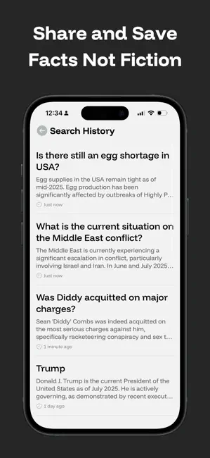 Verifi - Fact checker iPhone screenshot 6
