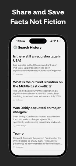 Verifi - Fact Checker iPhone-skjermbilde 6