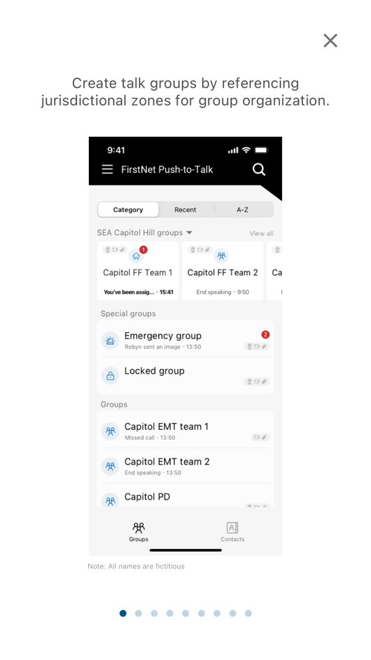 FirstNet Push-to-Talk - 4.4.5 - (iOS)