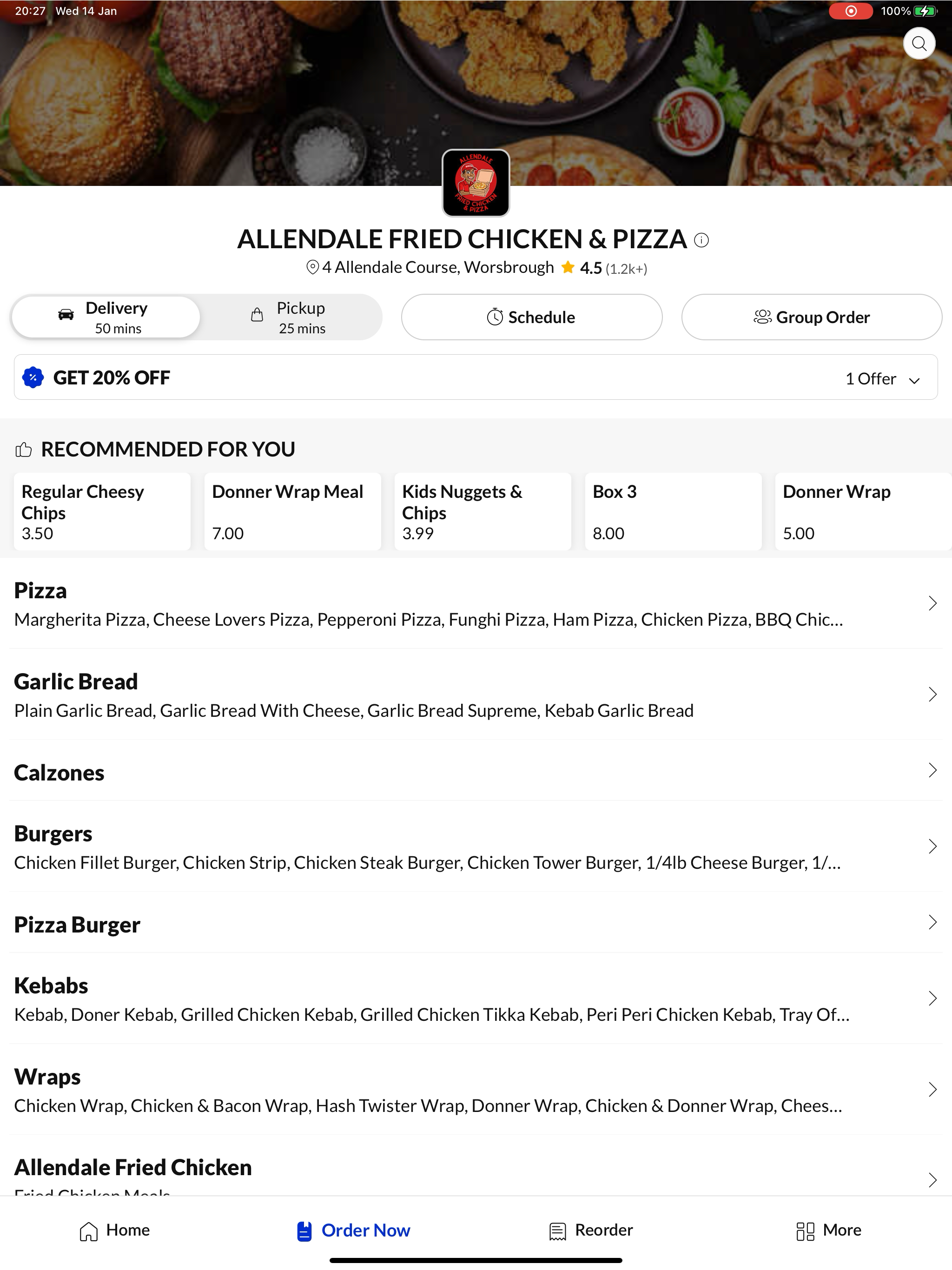 ALLENDALE FRIEDCHICKEN & PIZZA screenshot 6
