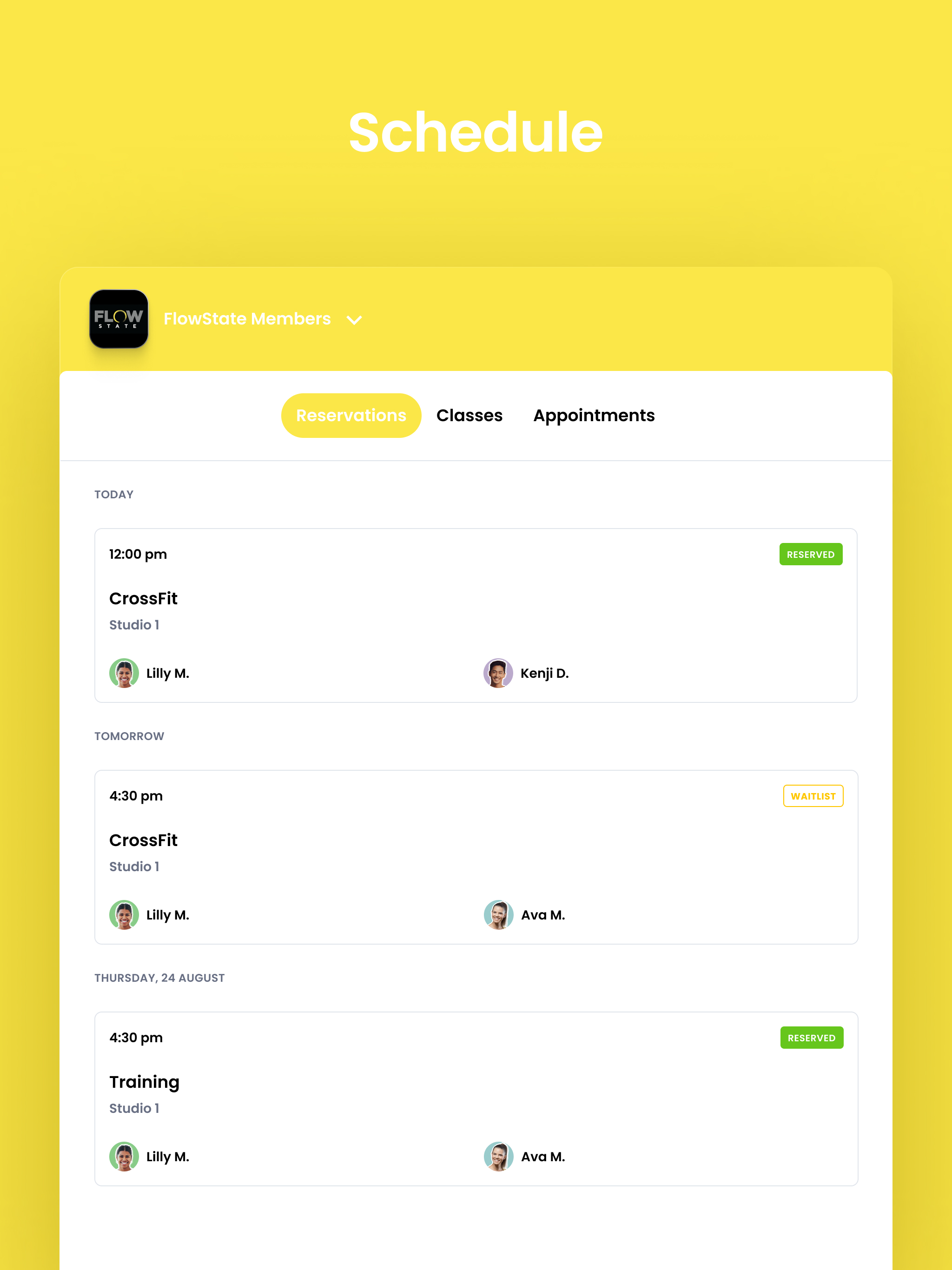 FlowState Members screenshot 8