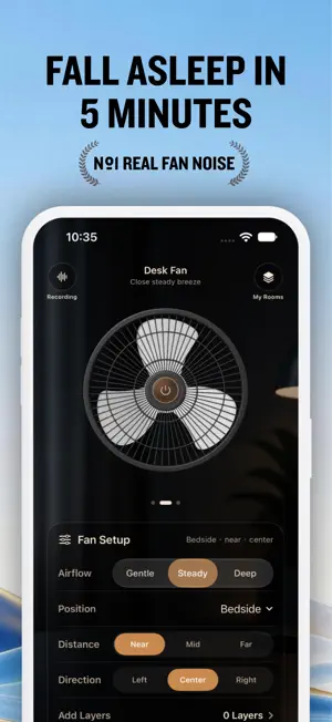 Fan Noise: Deep Sleep Sounds screenshot 2