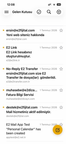 E2 Mail screenshot