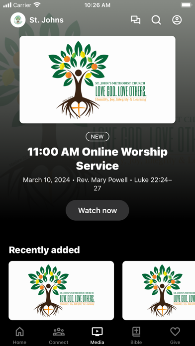St. John's Methodist Church Screenshot
