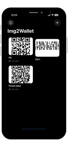 Img2Wallet Screenshot 2 of 3