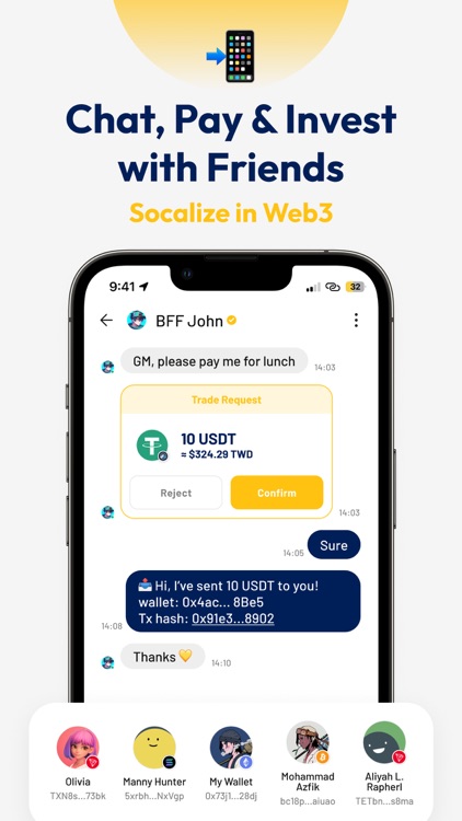 KryptoGO - Web3 Social Payment screenshot-5