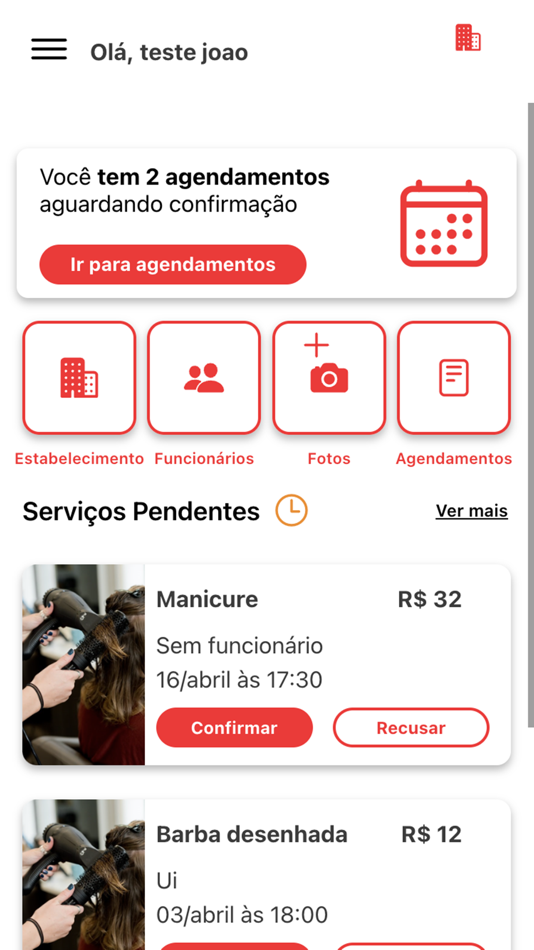#1. HoraVIP Estabelecimento (iOS) Podle: Exodus Servicos Tecnologicos Ltda