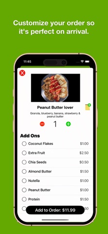 Main Squeeze Juice Bar & Cafe iPhone screenshot