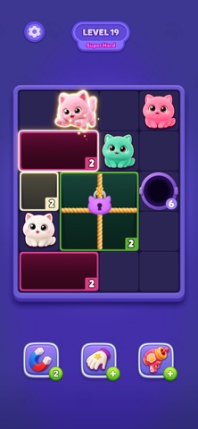 Fluffy Rescue: Fall Puzzle Screenshot 1 of 4