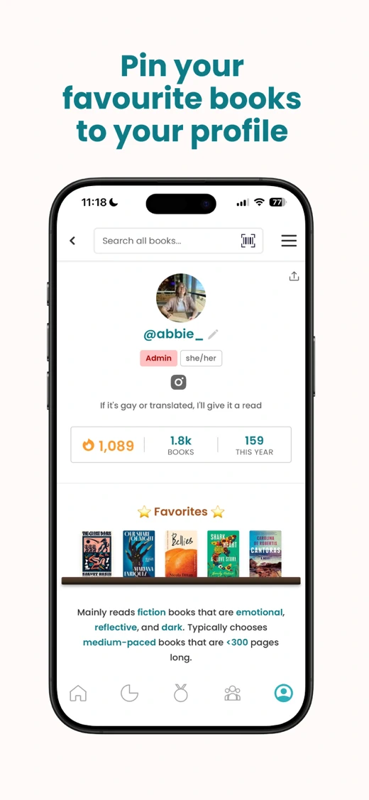StoryGraph: Reading Tracker screenshot 9