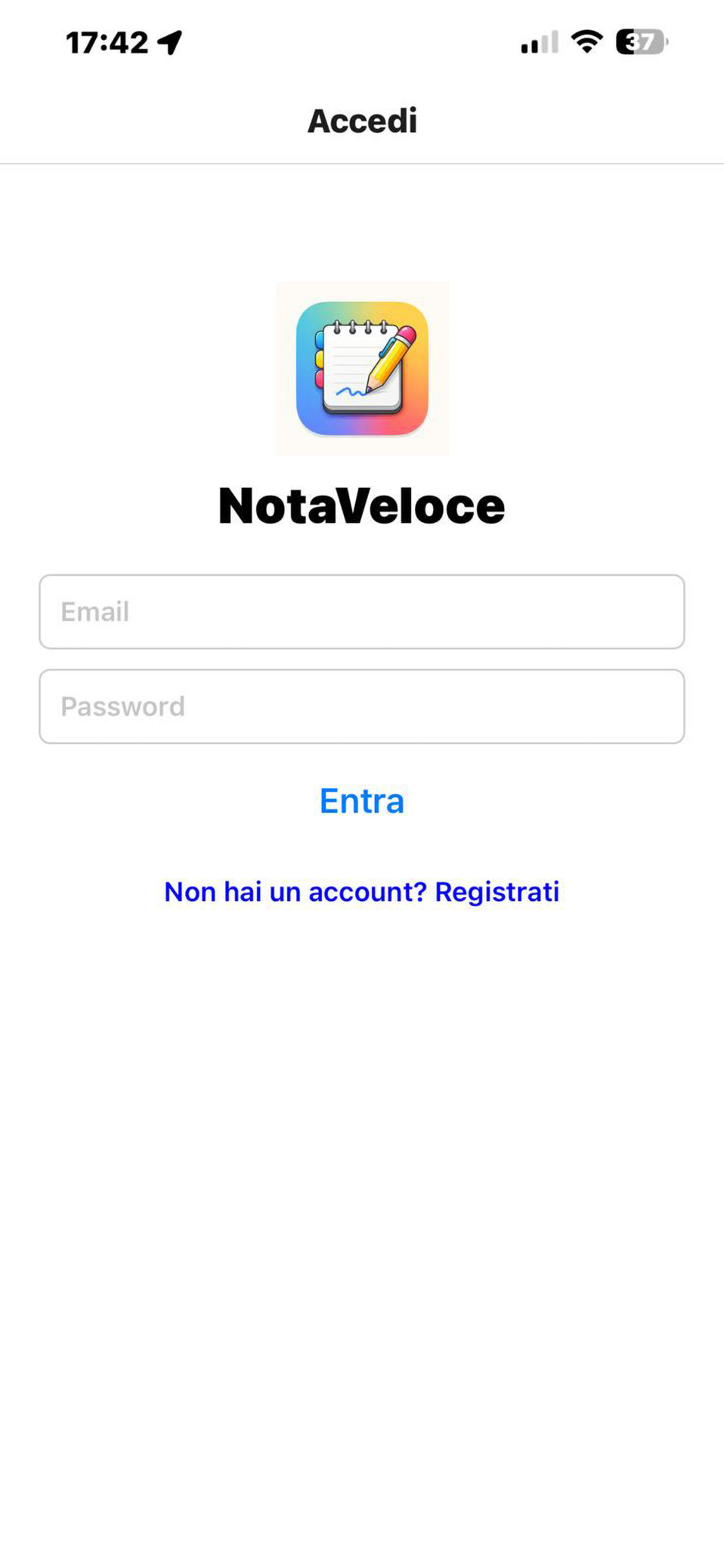 NotaVeloce screenshot 2