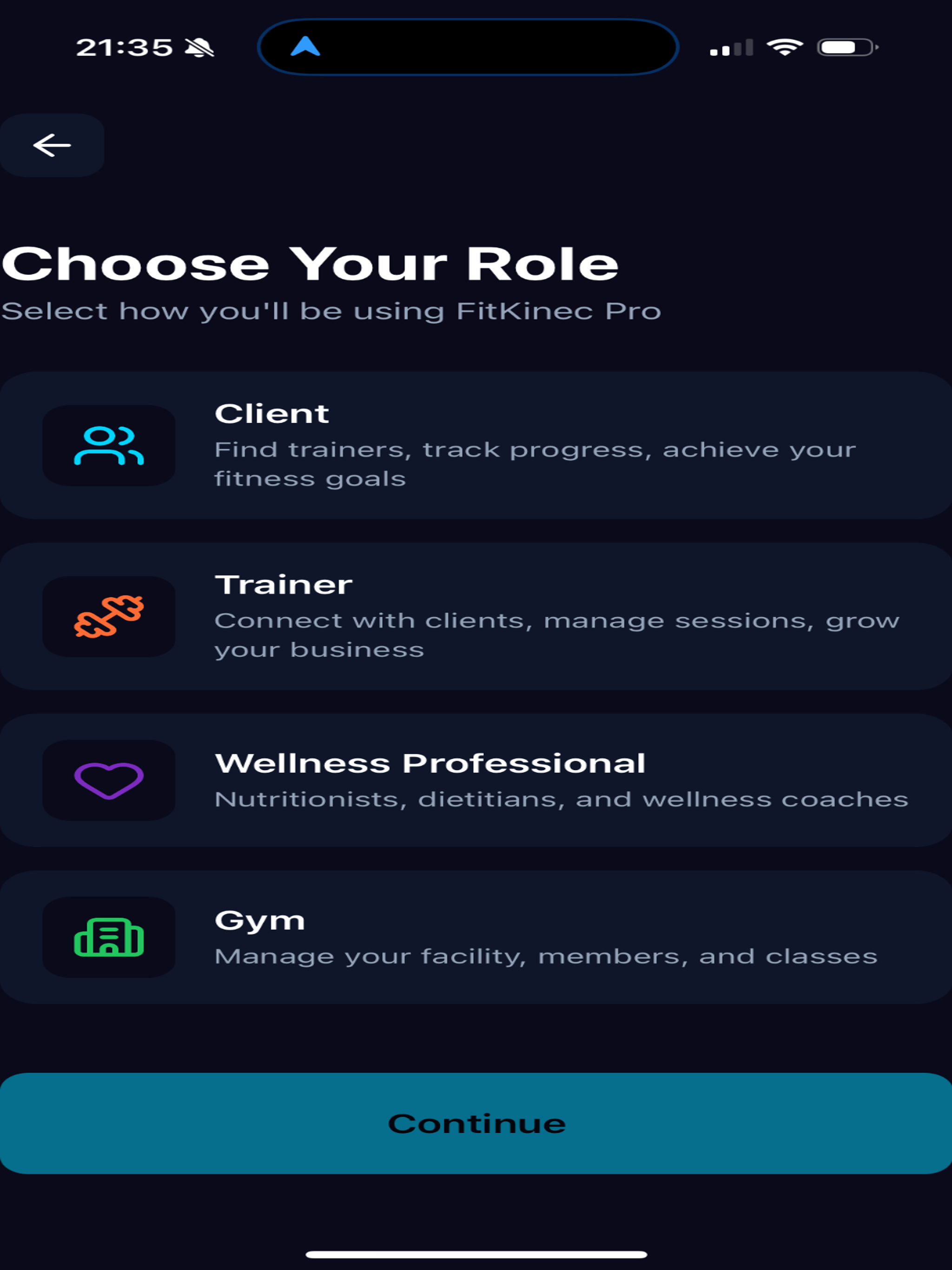 FitKinec Pro App
