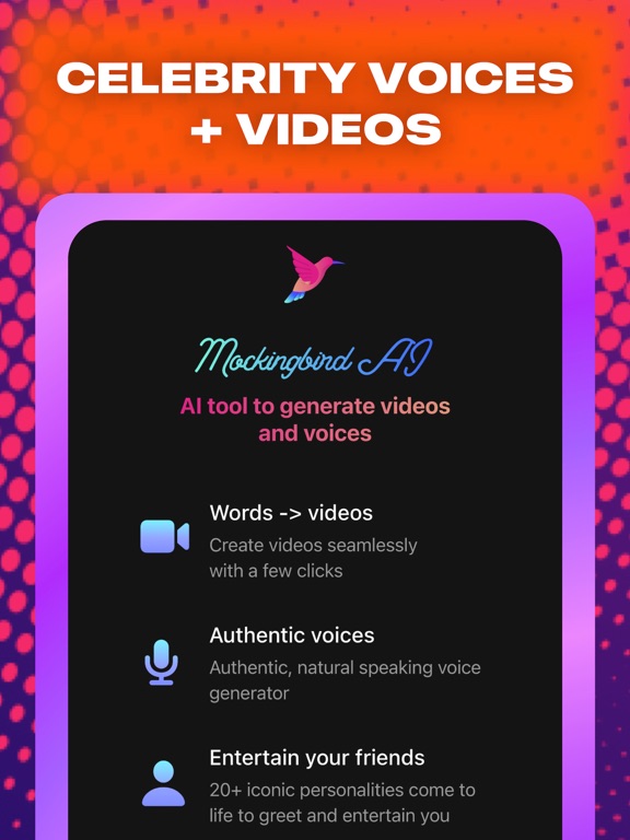 Screenshot #4 pour AI Celebrity Voice Generator