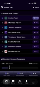 PWHL Fan screenshot