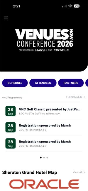 VenuesNow Conference 2026 screenshot 1