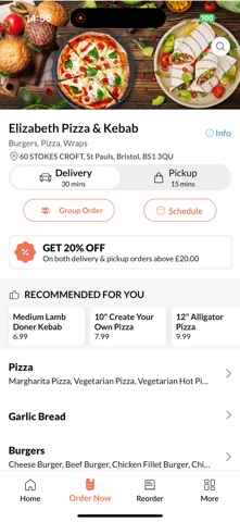 Elizabeth Pizza & Kebab Screenshot 2 of 4