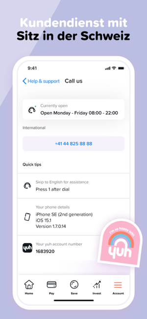 ‎YUH: 3-in-1 Finanz-App Screenshot