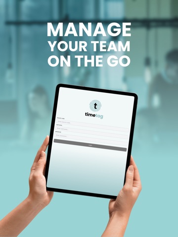TimeTag iPad screenshot