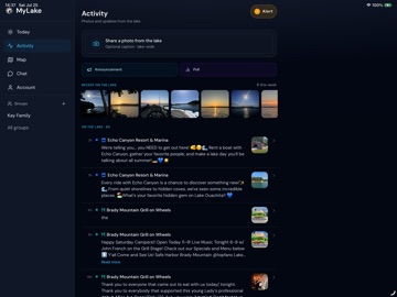 MyLake Live iPad screenshot