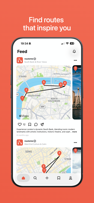RouteMe screenshot
