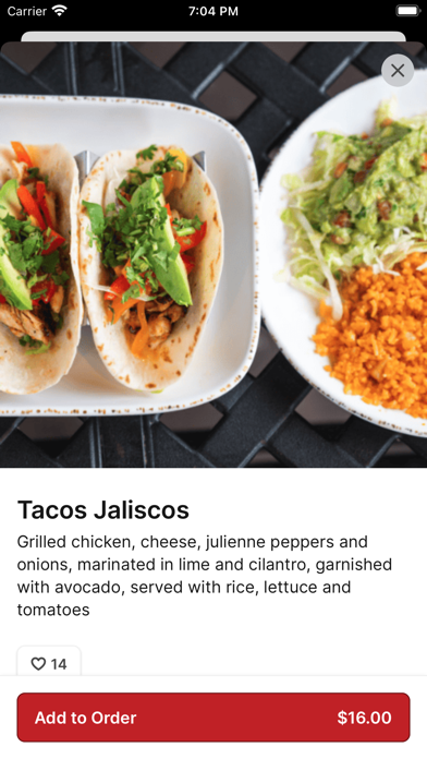 El Salto Mexican Restaurant Screenshot