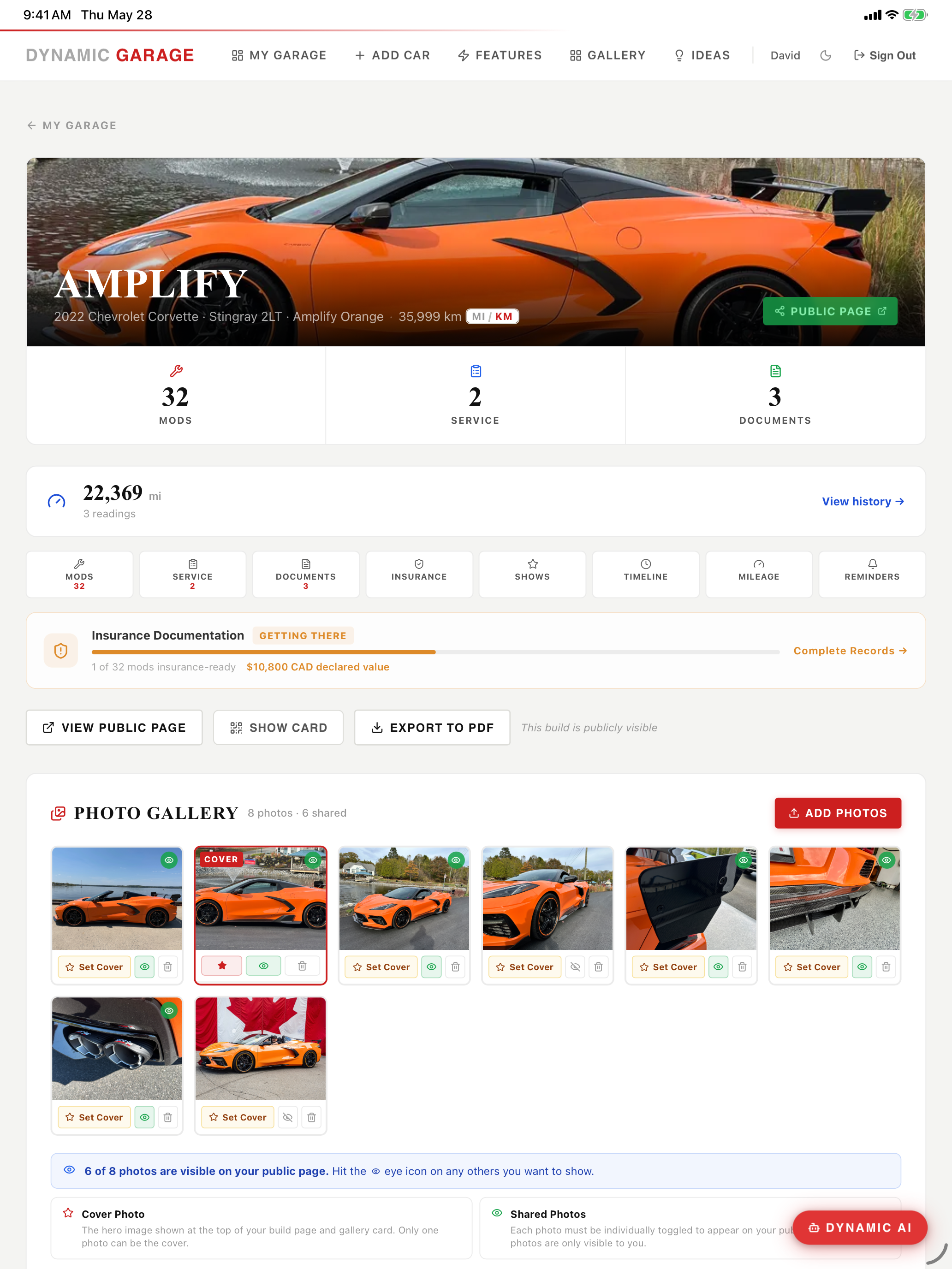 Dynamic Garage