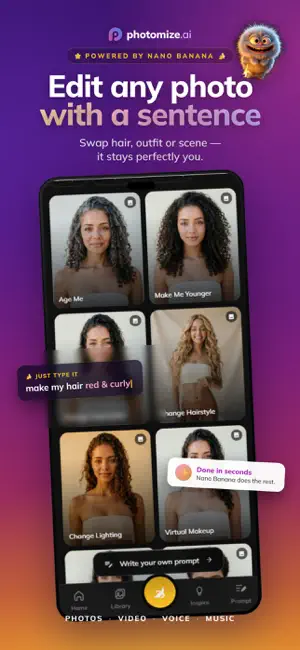 Photomize: AI Photo & Video screenshot 2