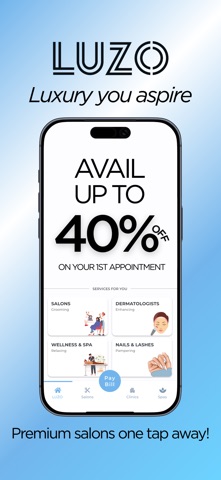 LUZO: Luxury You Deserve iPhone screenshot 1