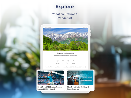 The Club iPad screenshot 4 - Shopping app