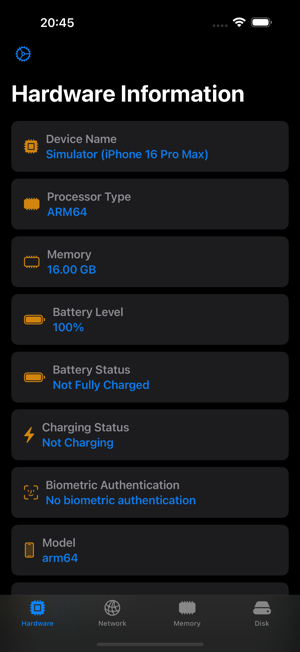 ‎Device System Services Screenshot