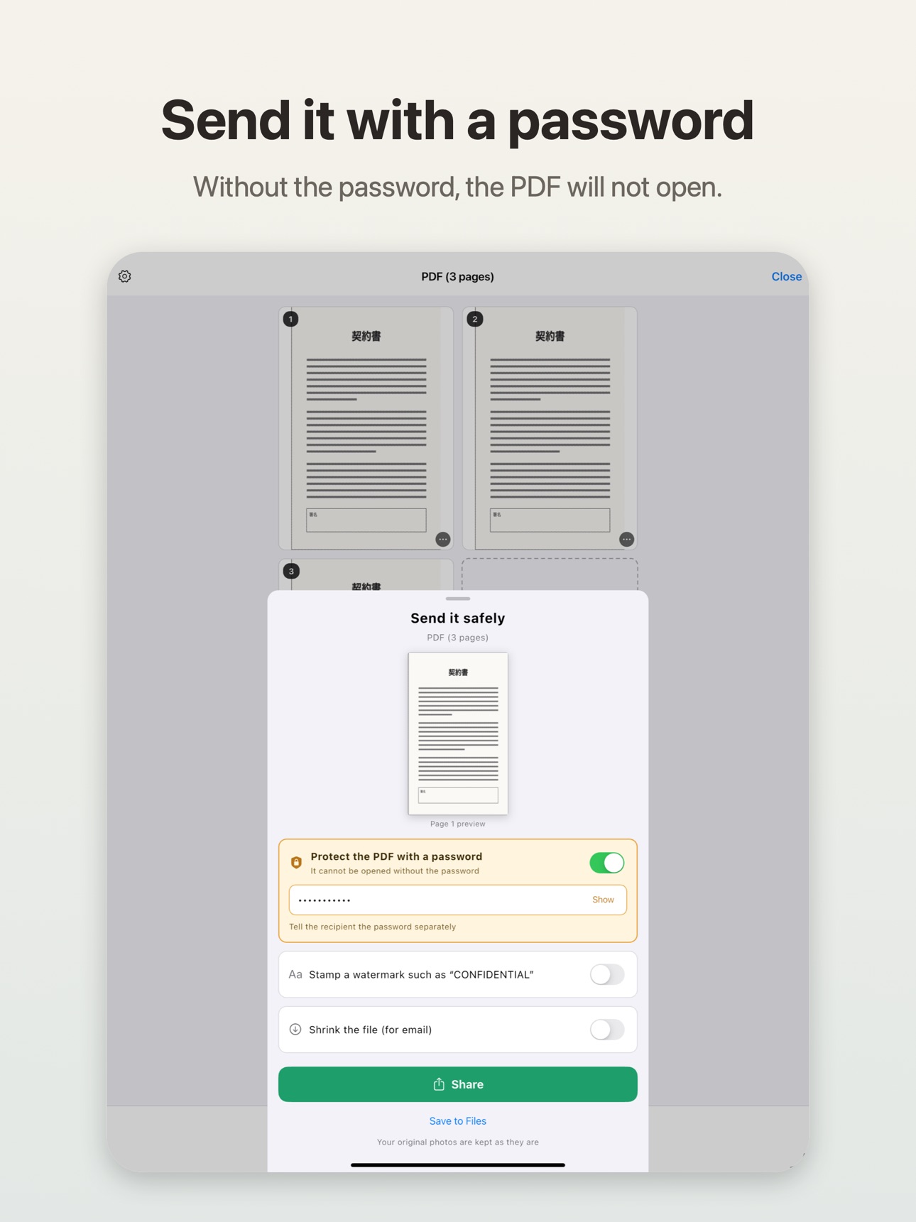 Screenshot 9 of Easy Secure PDF: Scan & Lock