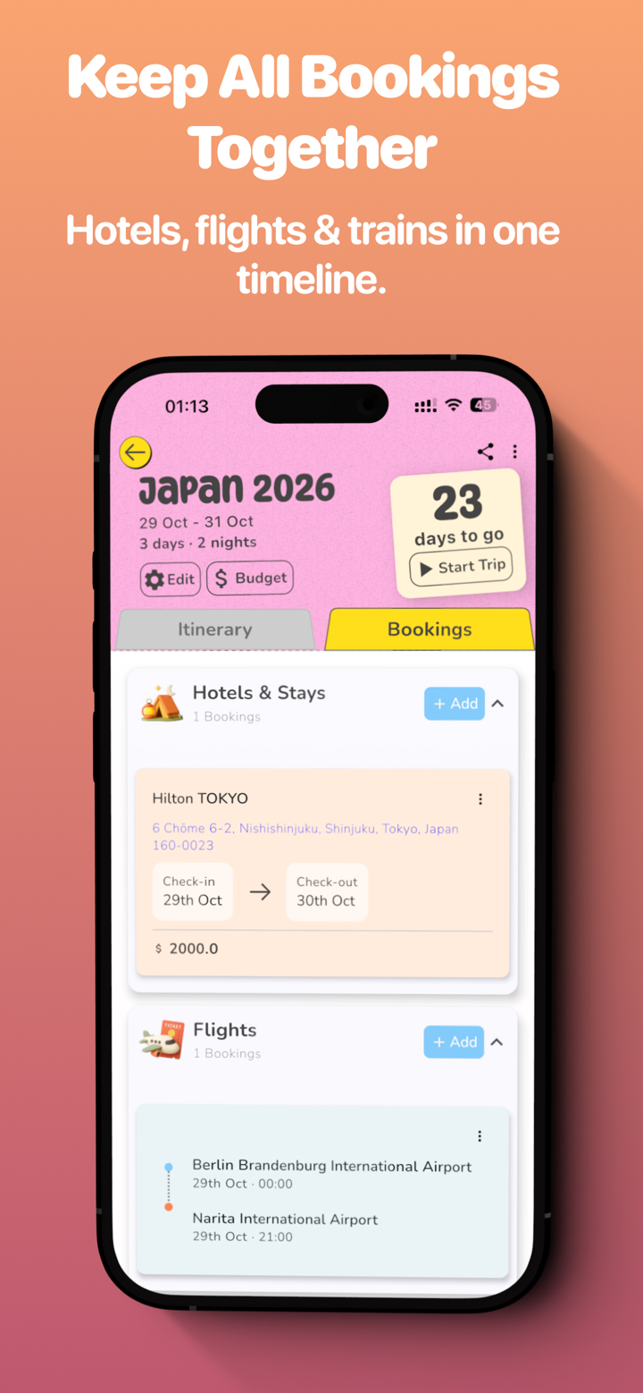 Vuzo – Trip Journal & Planner screenshot 6