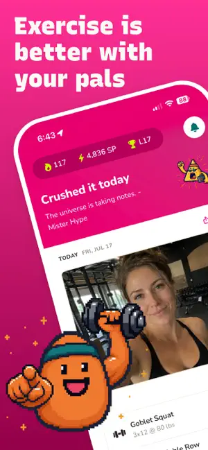Swolemates - Fit with friends screenshot 1