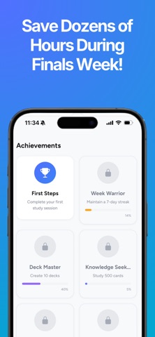 StudyShare: AI Flashcards App iPhone screenshot