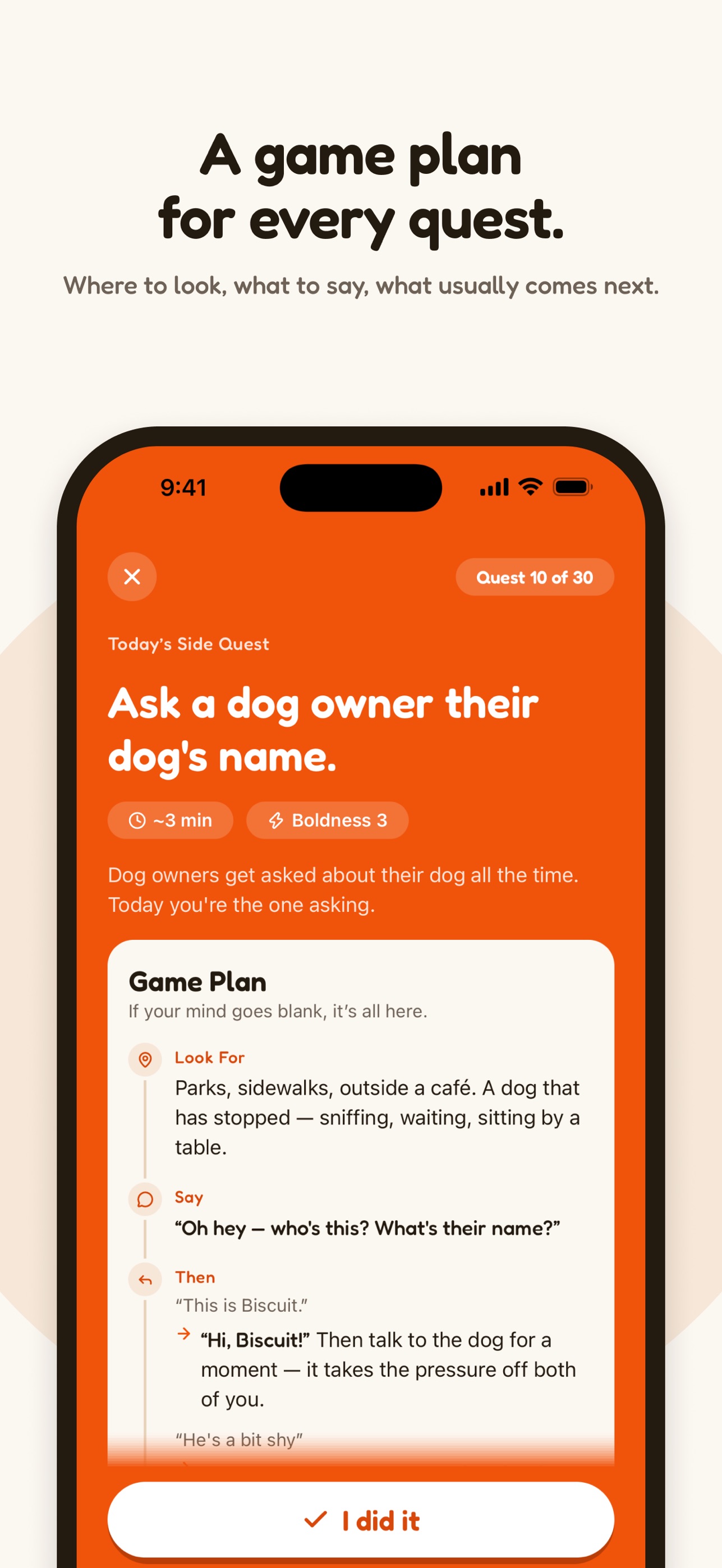 Screenshot 2 of Outgoing: Build Social Habits