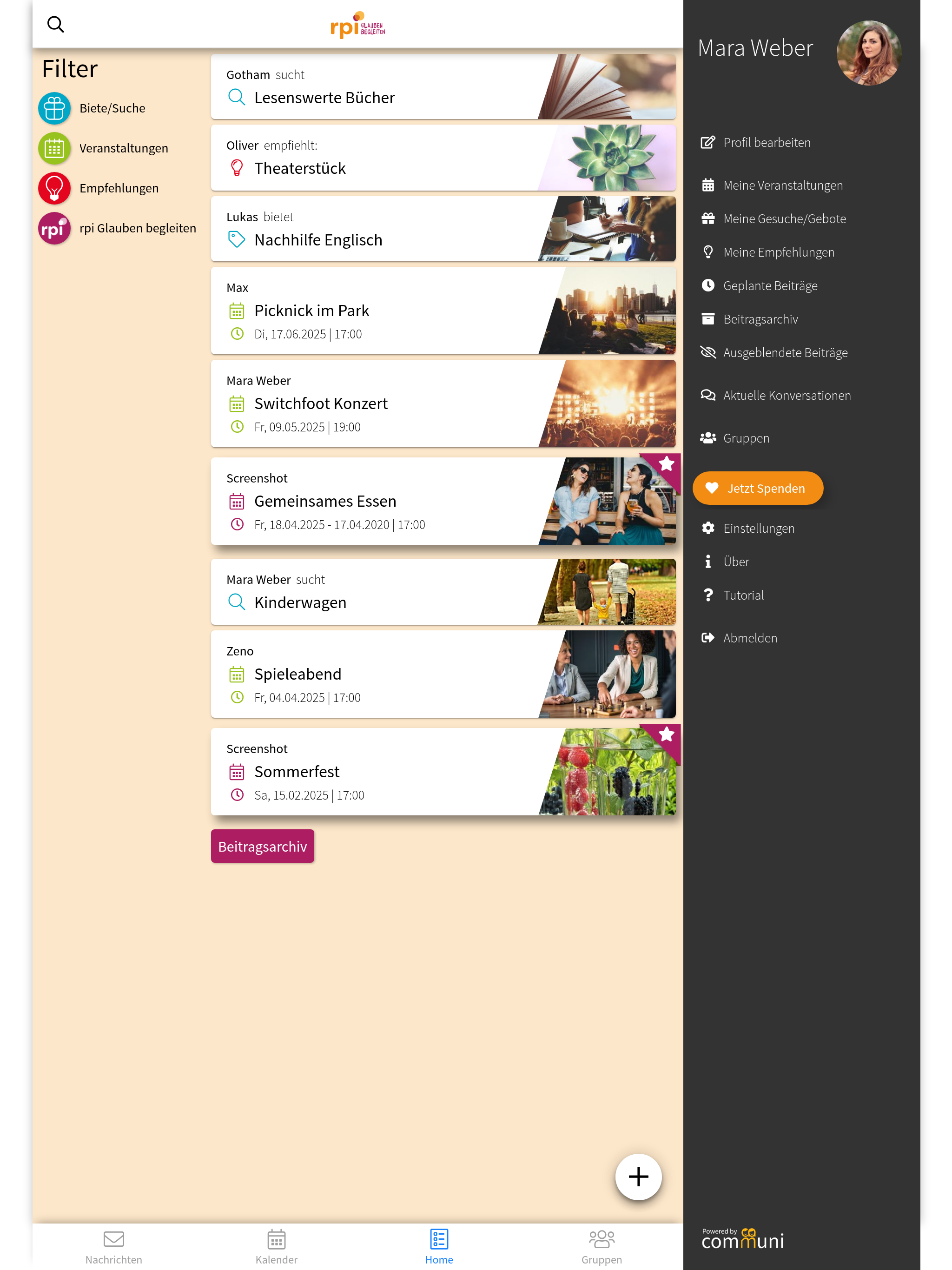 rpi Glauben begleiten screenshot 10