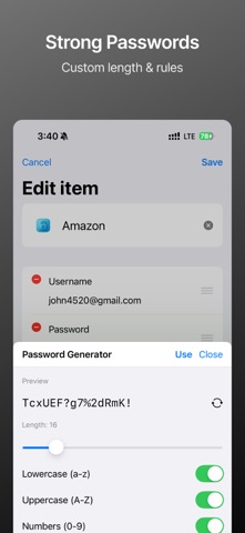 Passito Password Manager Screenshot 7 of 8