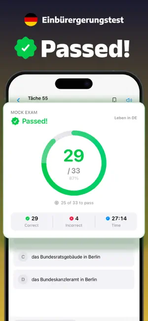 Einbürgerungstest : 2026 DE screenshot 1