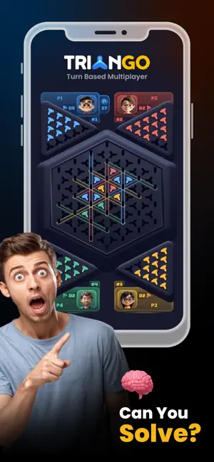 TrianGo Triangle Board Puzzle screenshot 1