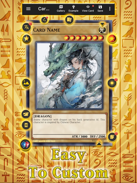 Card Maker Creator for YugiOh
