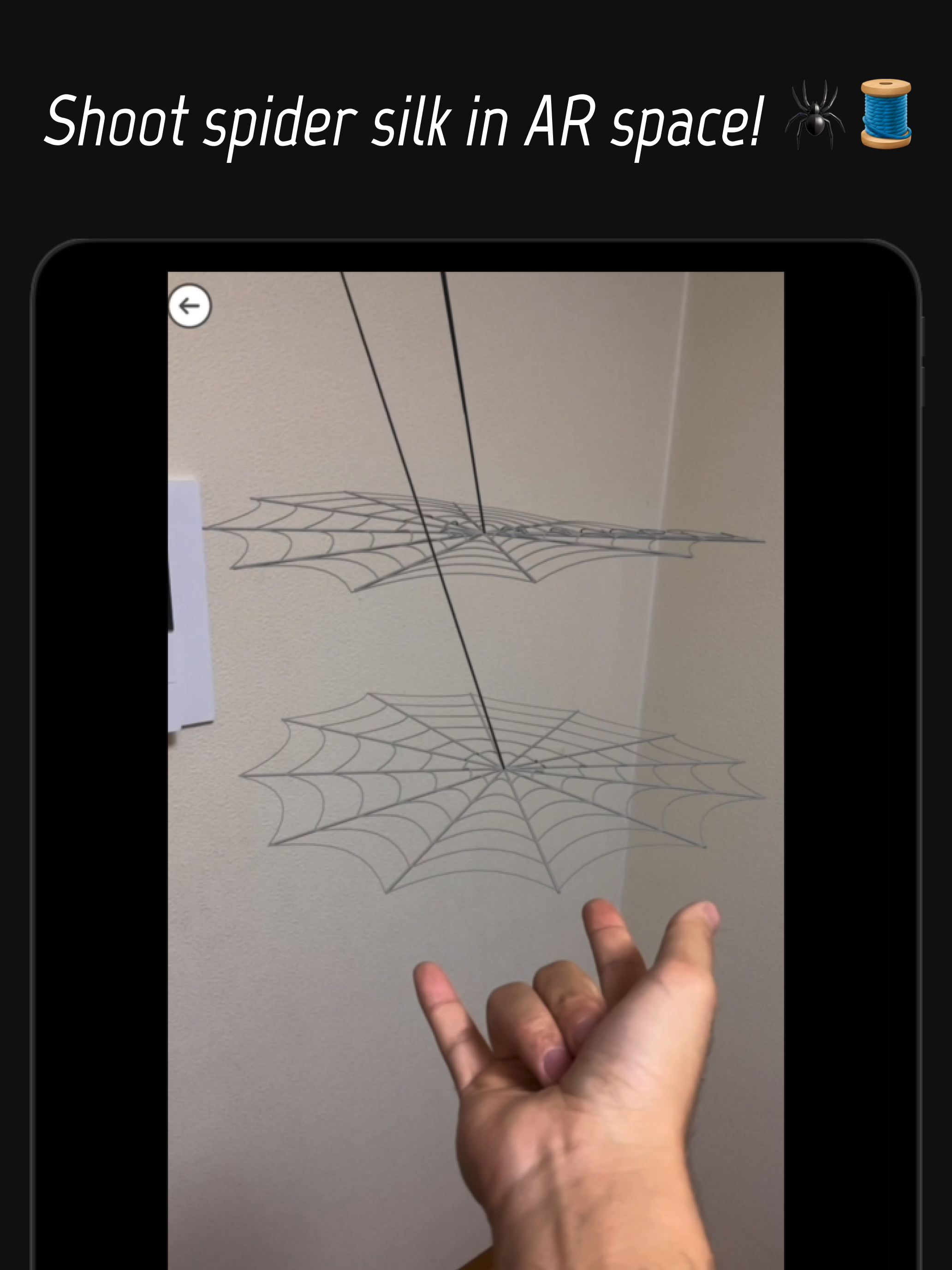Spider Hand AR screenshot 4