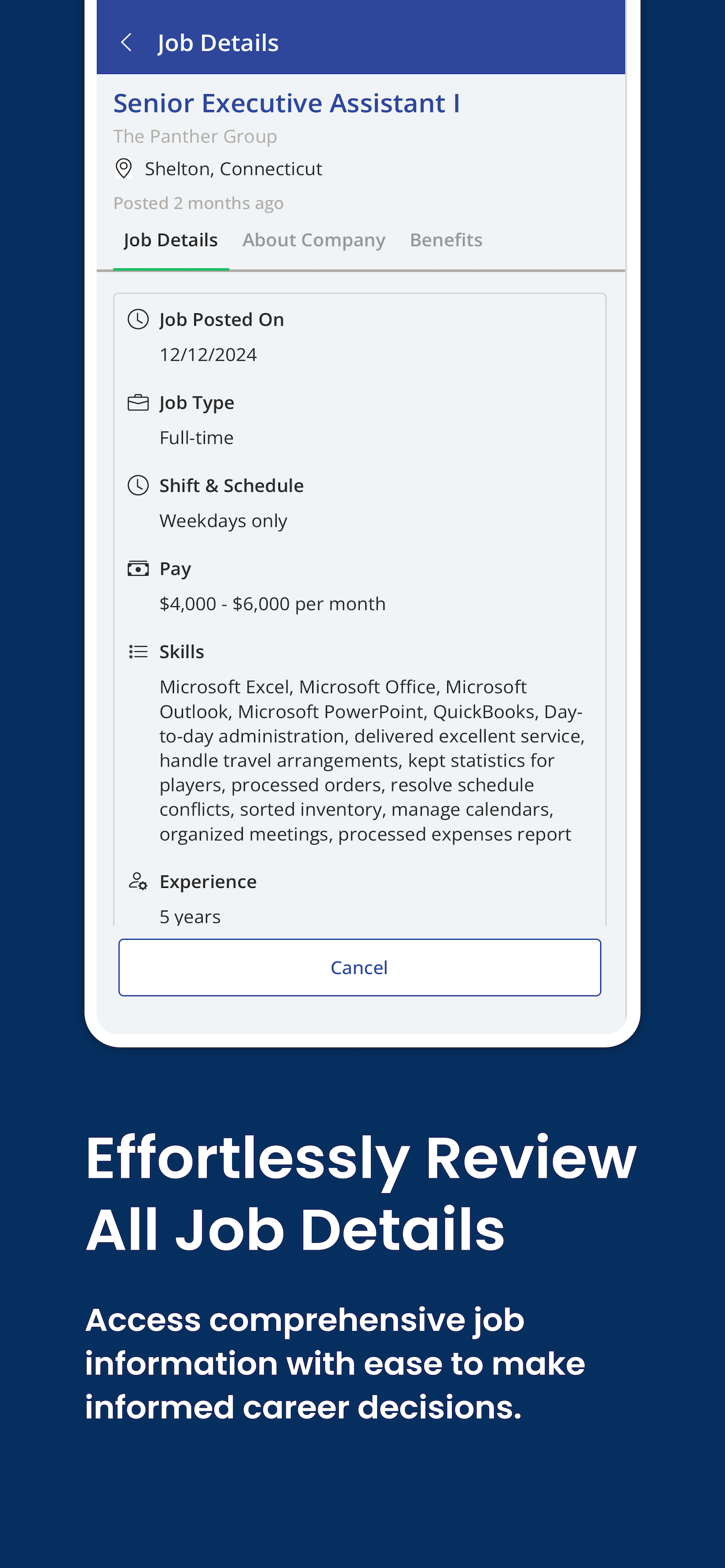 OpenWorX – Job Seekers screenshot 8