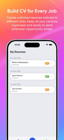 cvDoc: AI Resume & CV Builder screenshot 7