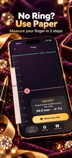Ring Sizer: Ring Size Finder screenshot 3