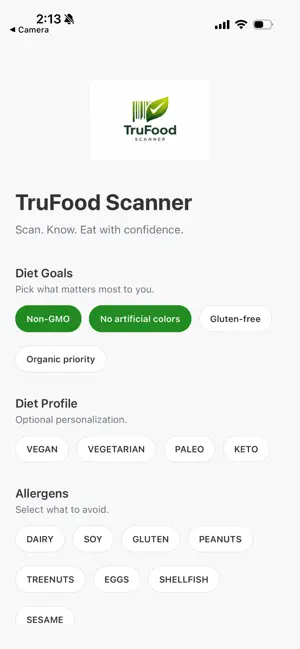 TruFood screenshot 3