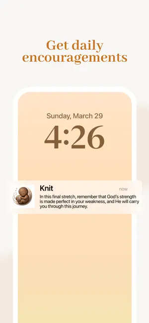 Knit - Pregnancy Affirmations screenshot 1