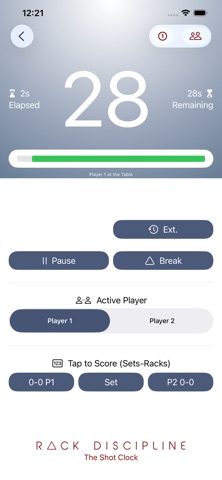 ShotClock by RackDiscipline Screenshot 3 of 3