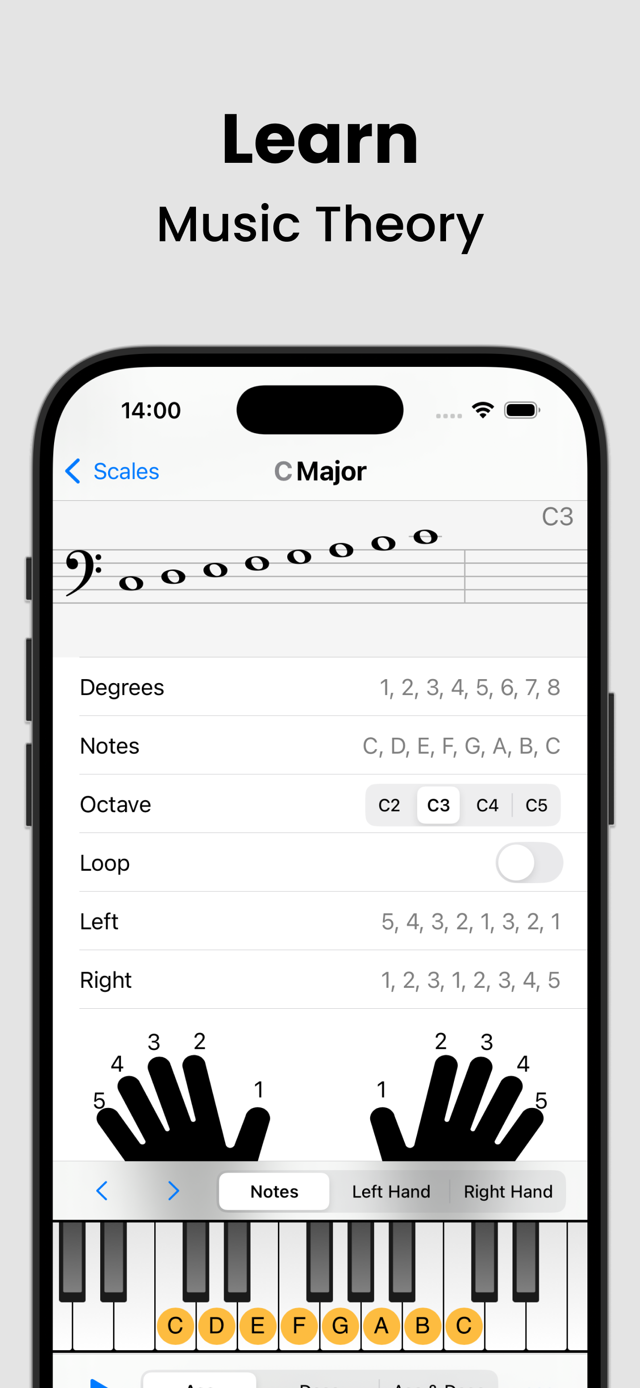 Piano Chords and Scales screenshot 4
