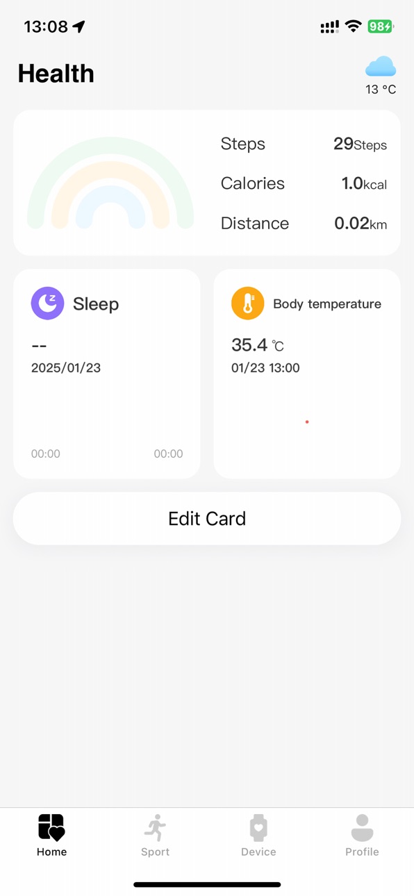 iPhone screenshot
