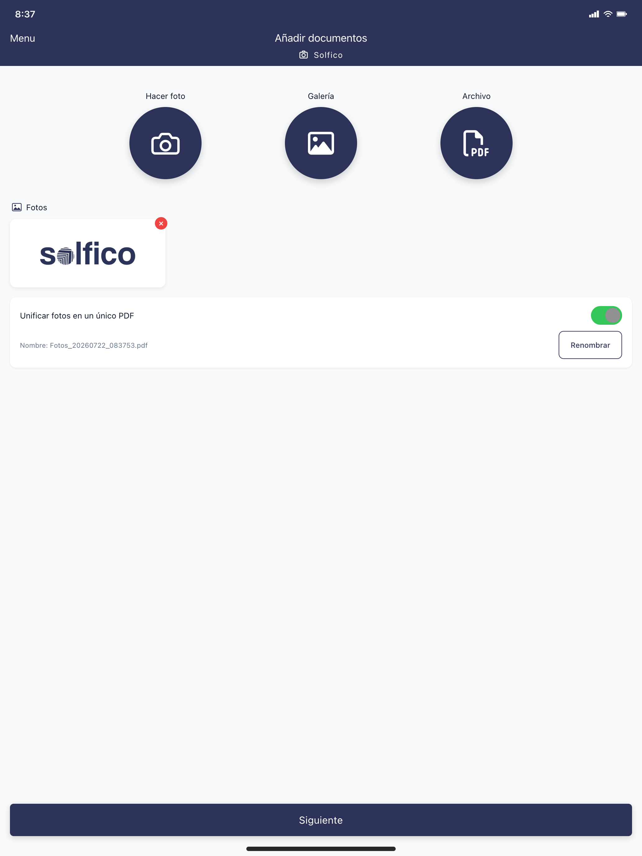 Solfico screenshot 9